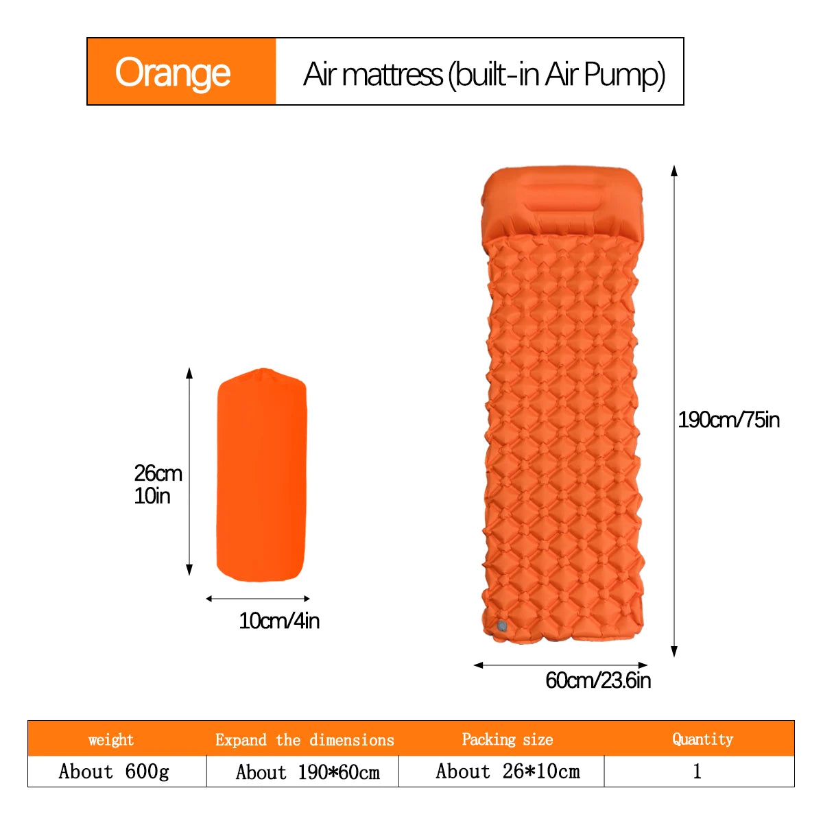 Ultralight Camping Sleeping Pad