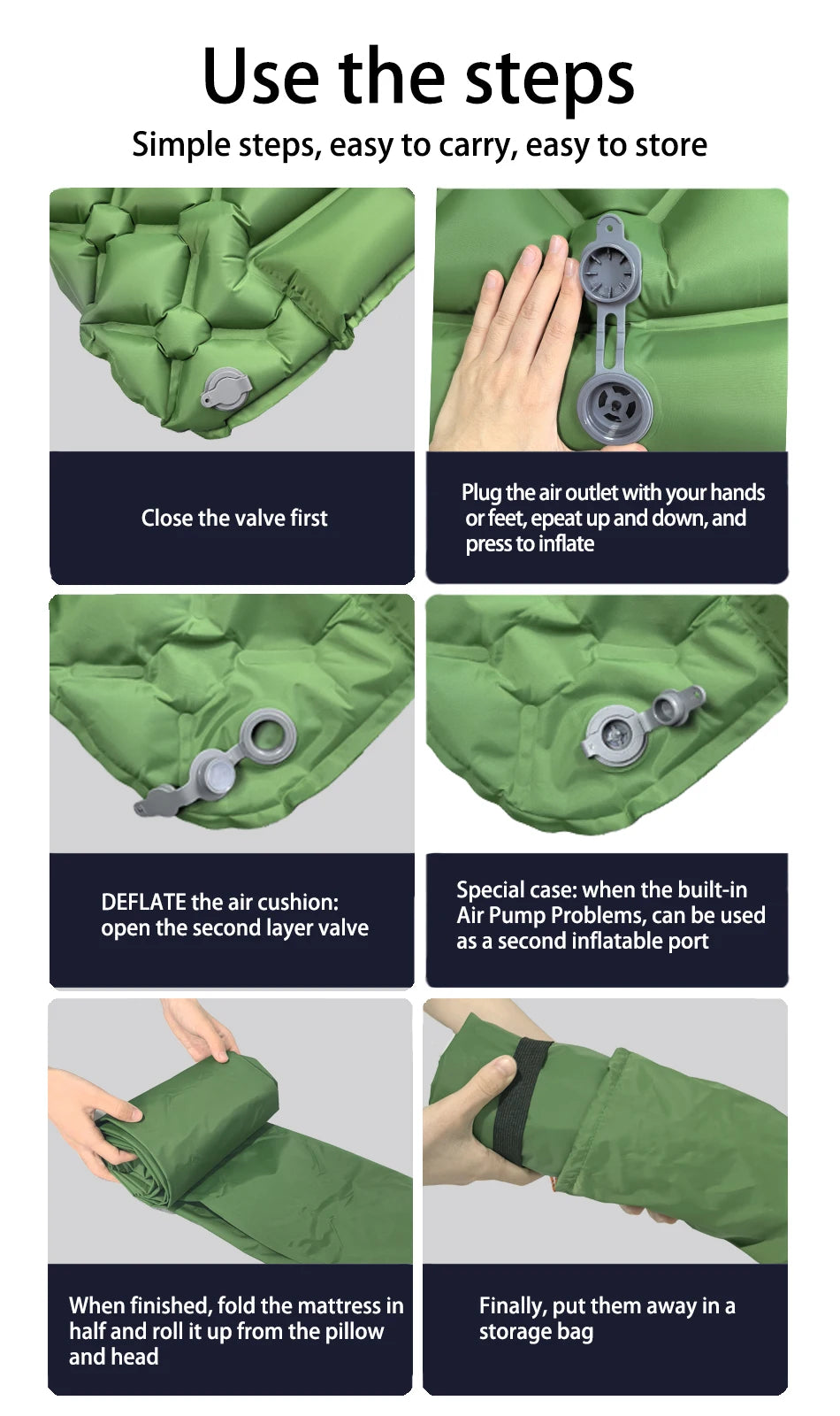 Ultralight Camping Sleeping Pad