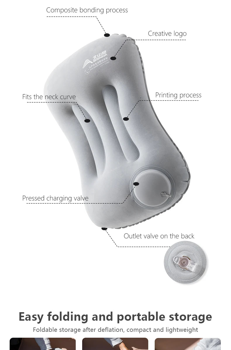 Ultralight Inflatable Travel Pillow
